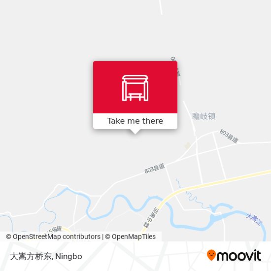 大嵩方桥东 map