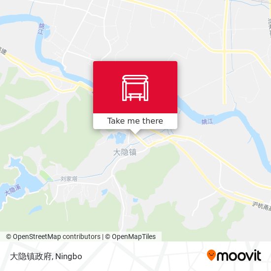 大隐镇政府 map