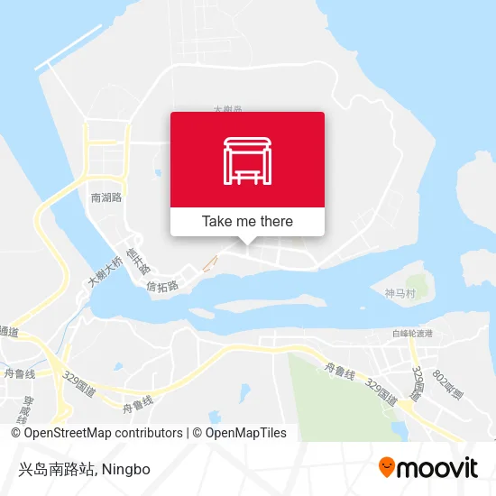 兴岛南路站 map