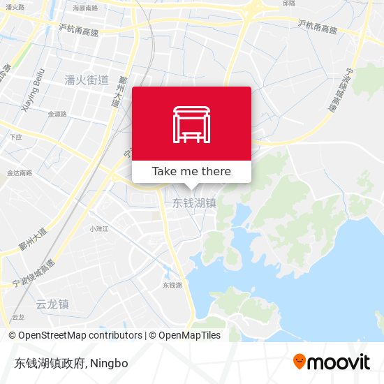 东钱湖镇政府 map
