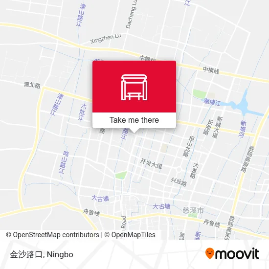 金沙路口 map