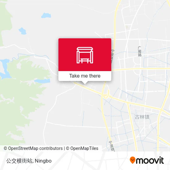 公交横街站 map