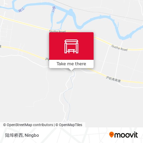 陆埠桥西 map