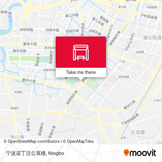 宁波诺丁汉公寓楼 map