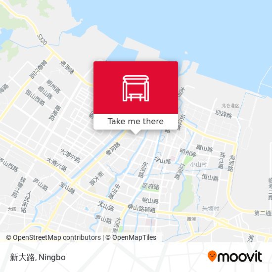 新大路 map