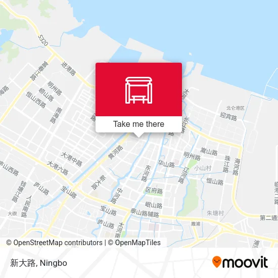 新大路 map