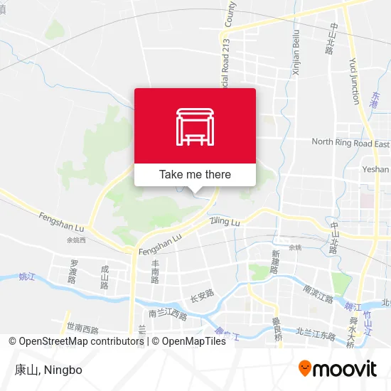 康山 map