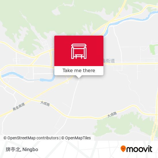 牌亭北 map