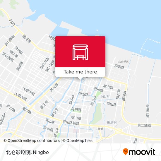 北仑影剧院 map