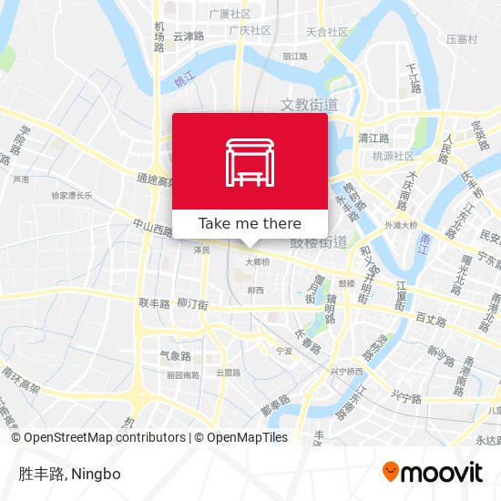 胜丰路 map