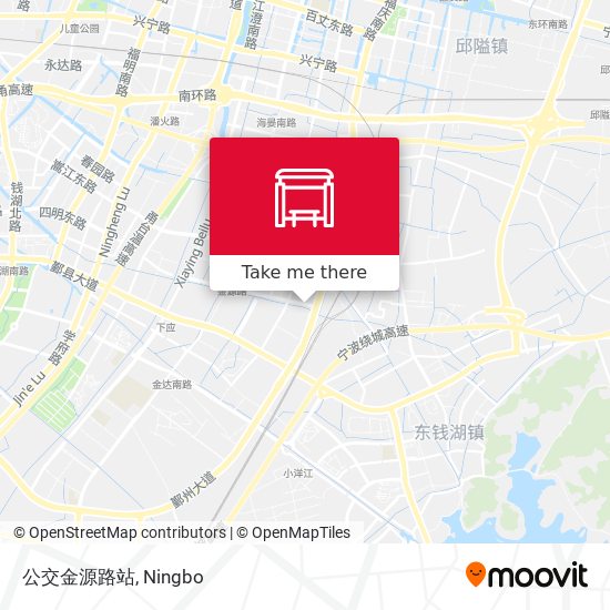 公交金源路站 map