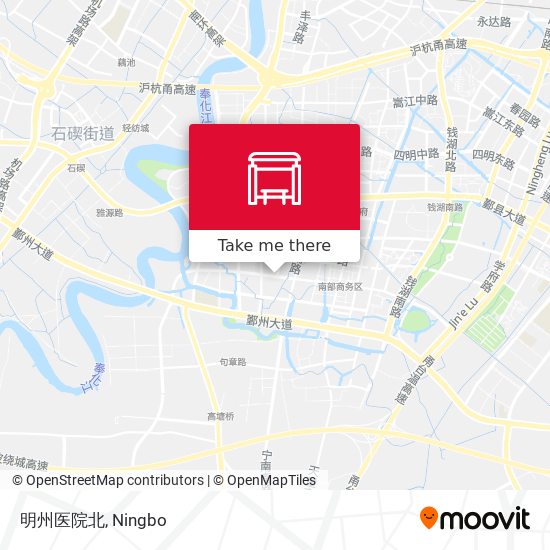 明州医院北 map