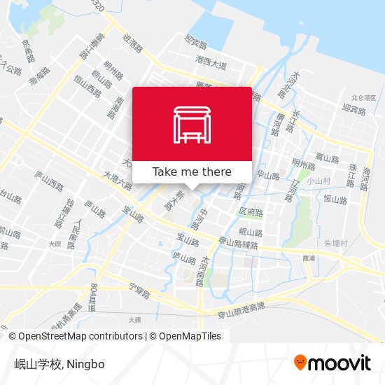 岷山学校 map