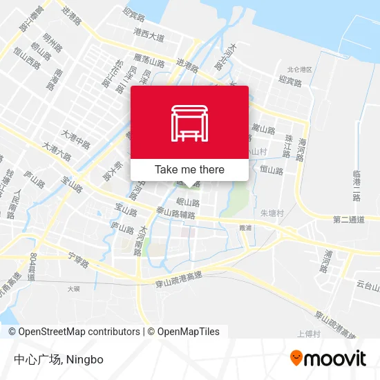 中心广场 map