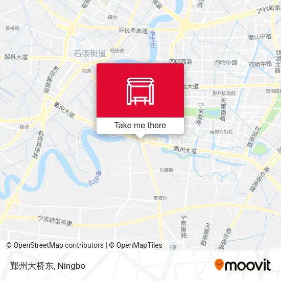 鄞州大桥东 map