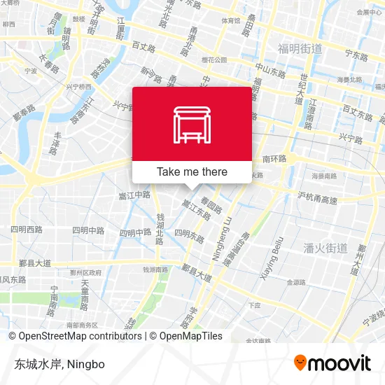 东城水岸 map