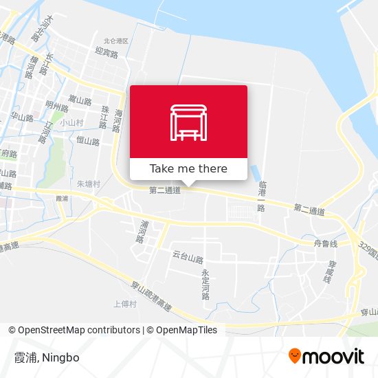 霞浦 map