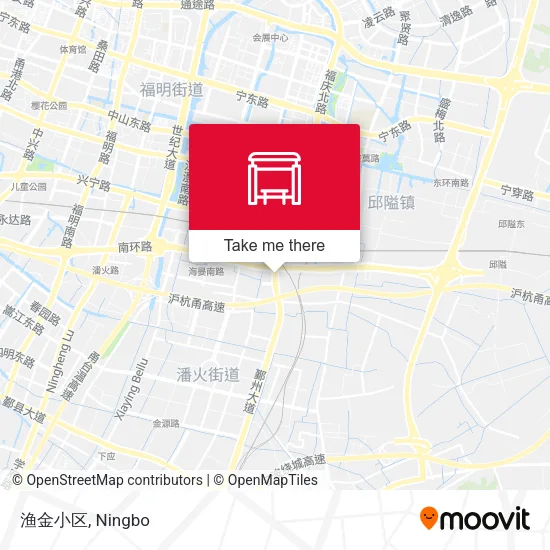 渔金小区 map