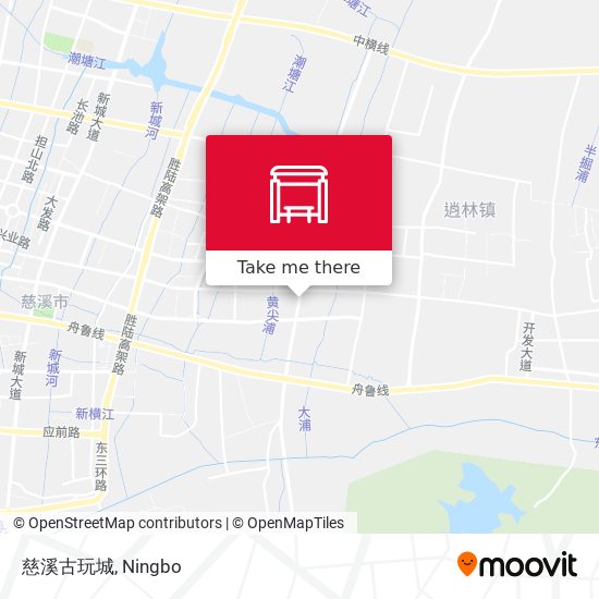 慈溪古玩城 map