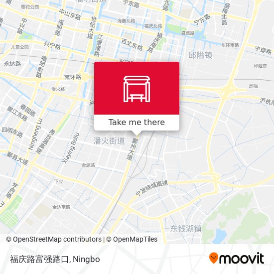 福庆路富强路口 map