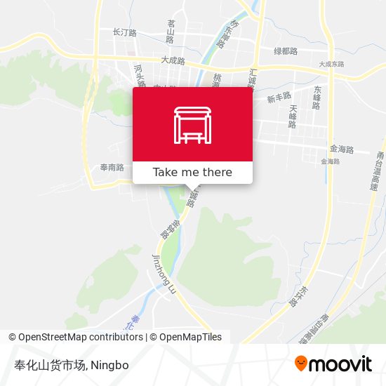 奉化山货市场 map