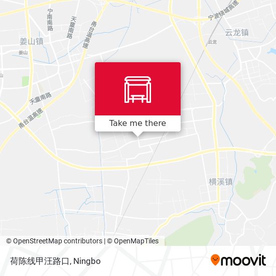 荷陈线甲汪路口 map