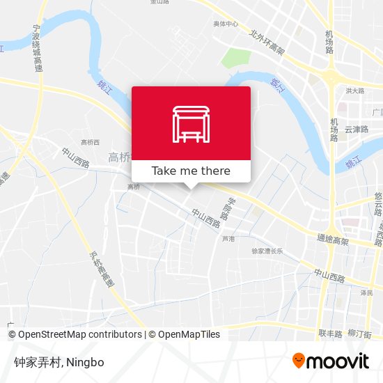 钟家弄村 map