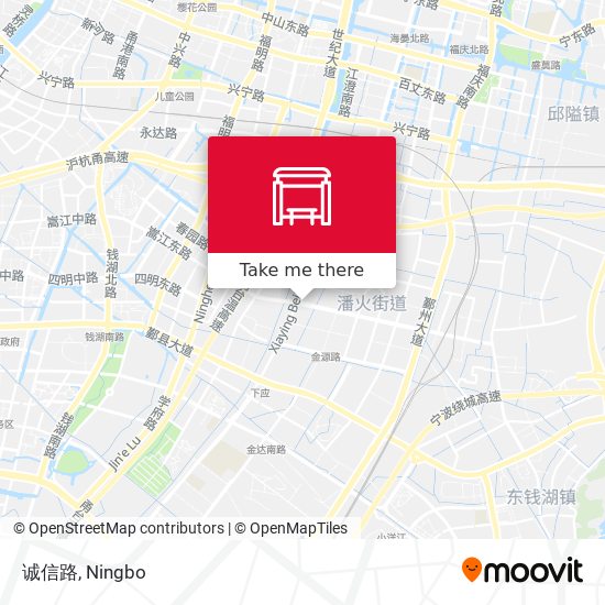 诚信路 map