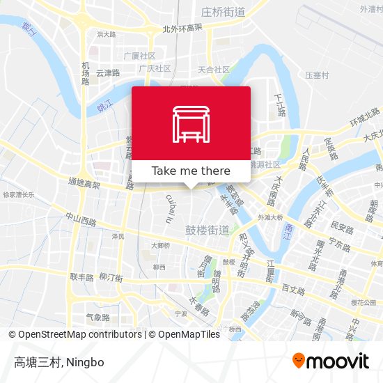 高塘三村 map
