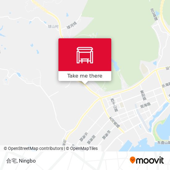 合宅 map