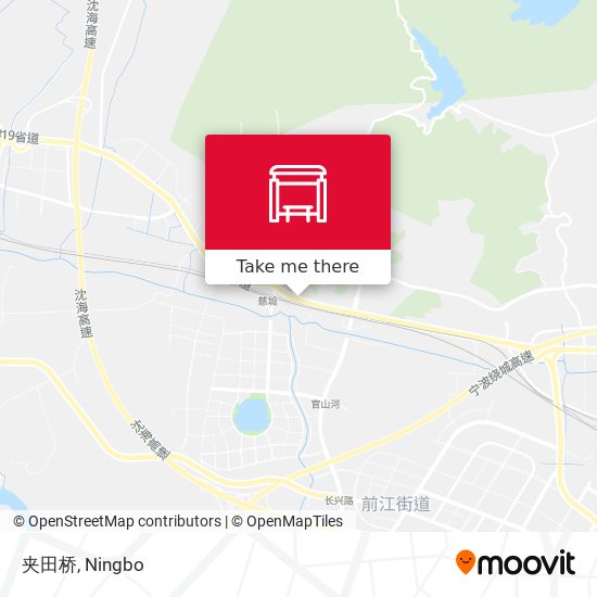 夹田桥 map