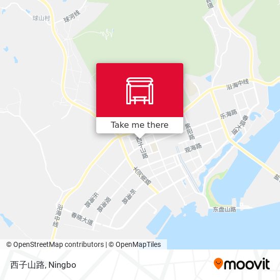 西子山路 map