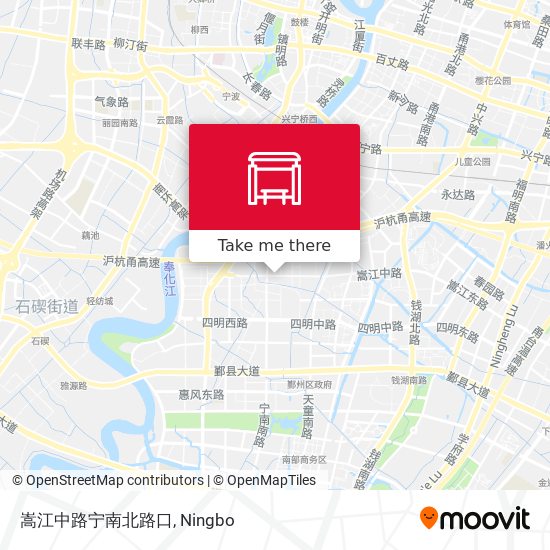 嵩江中路宁南北路口 map