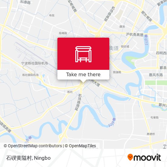 石碶黄隘村 map