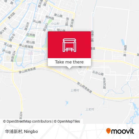 华浦新村 map