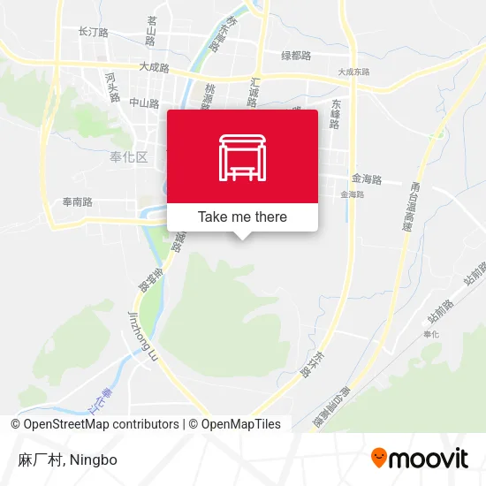 麻厂村 map
