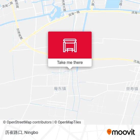 历崔路口 map