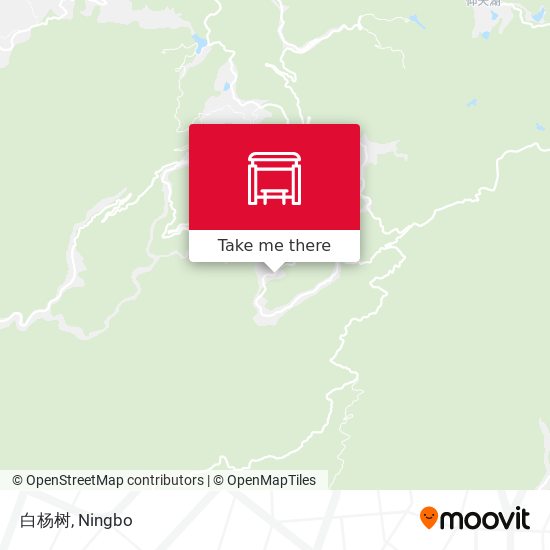 白杨树 map