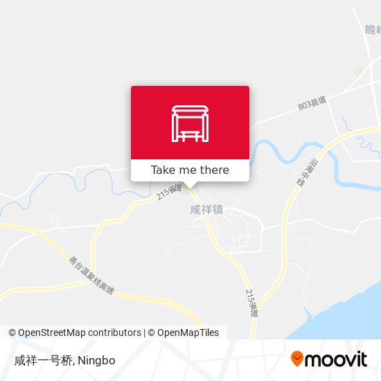 咸祥一号桥 map