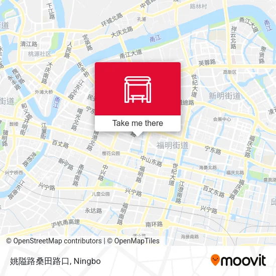 姚隘路桑田路口 map