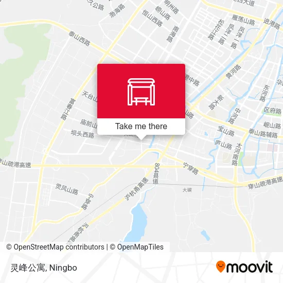 灵峰公寓 map