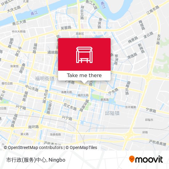 市行政(服务)中心 map