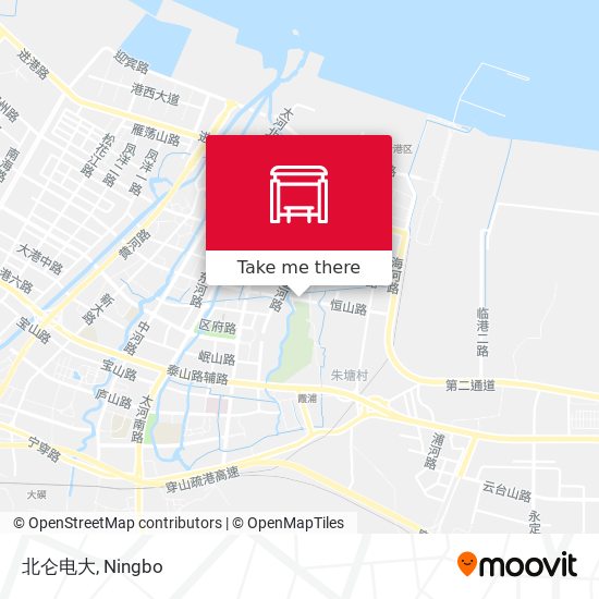 北仑电大 map