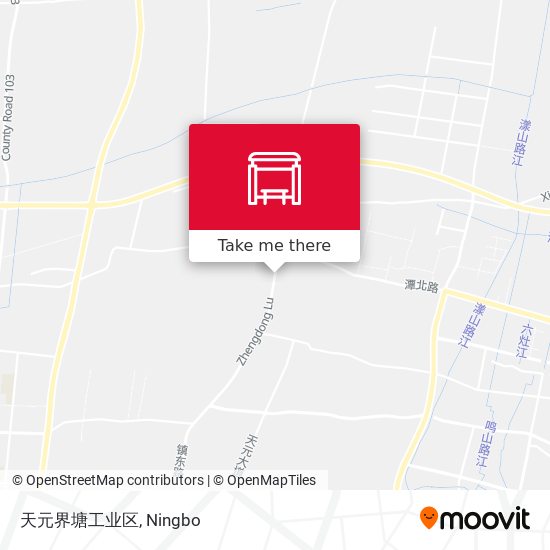 天元界塘工业区 map