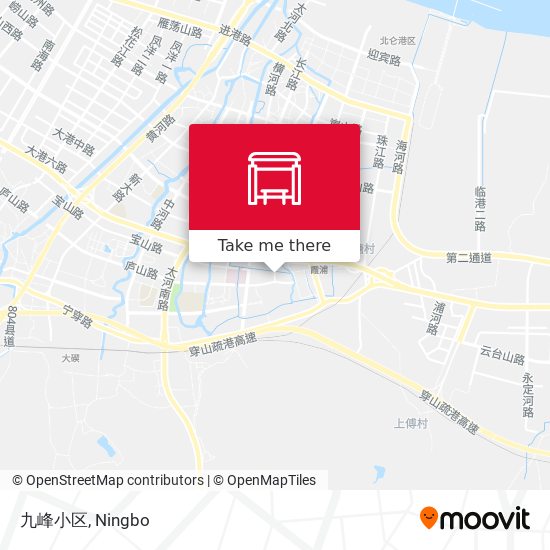 九峰小区 map