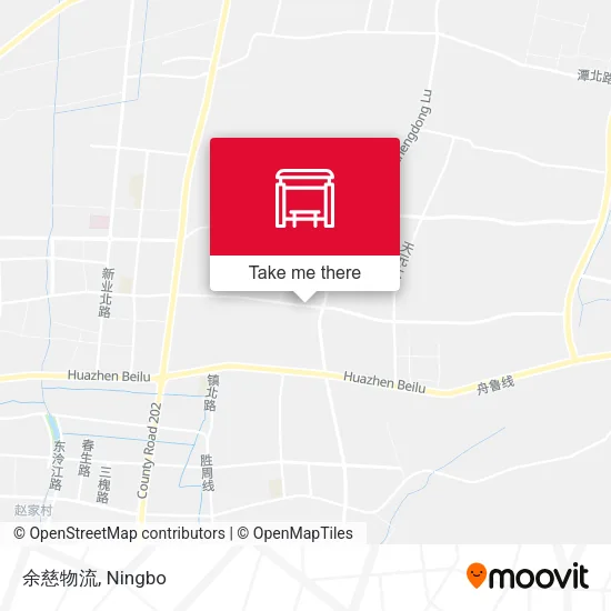 余慈物流 map
