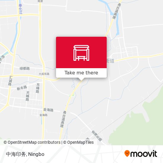 中海印务 map