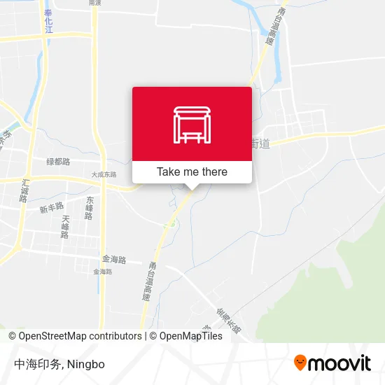 中海印务 map