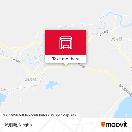 城泗塘 map