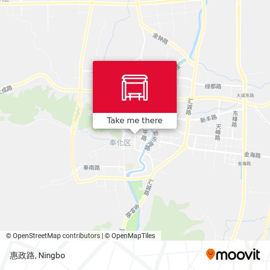 惠政路 map